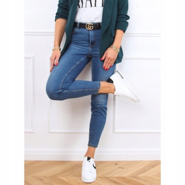 Tênis feminino branco CC-40 WHITE / BLACK preto 1