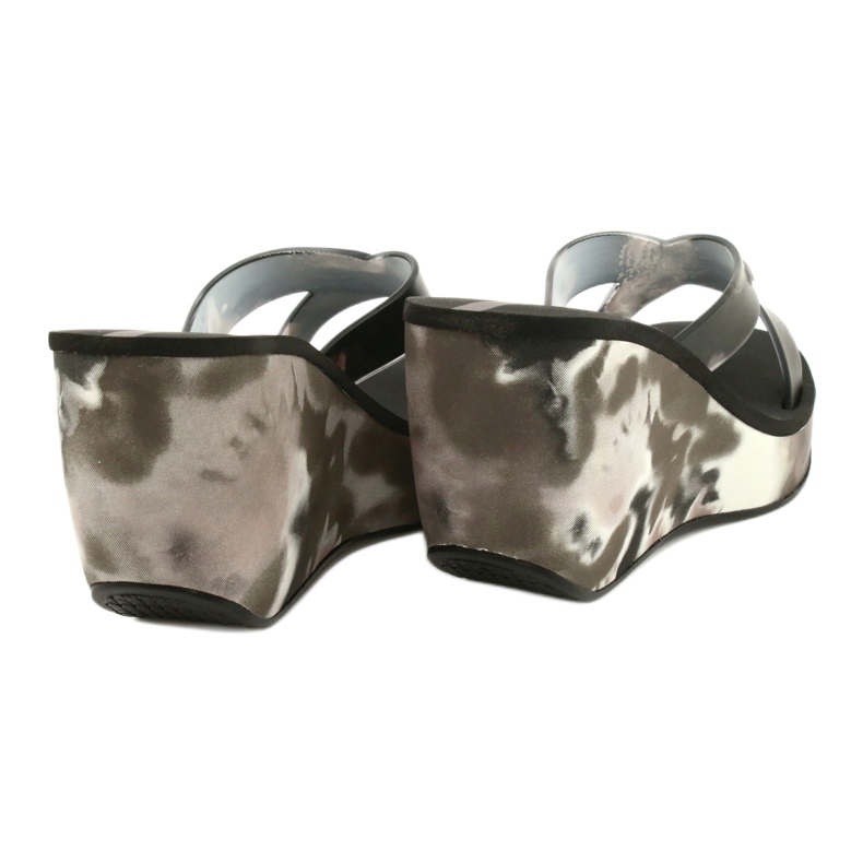 Chinelos femininos Ipanema 83071 Lipsick Straps VII preto cinza 3