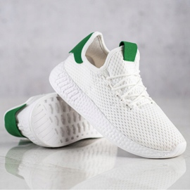 Bona Tênis Light Textile branco 1