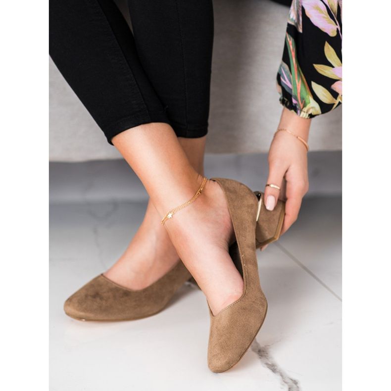 Filippo Bombas de salto alto marrom 2