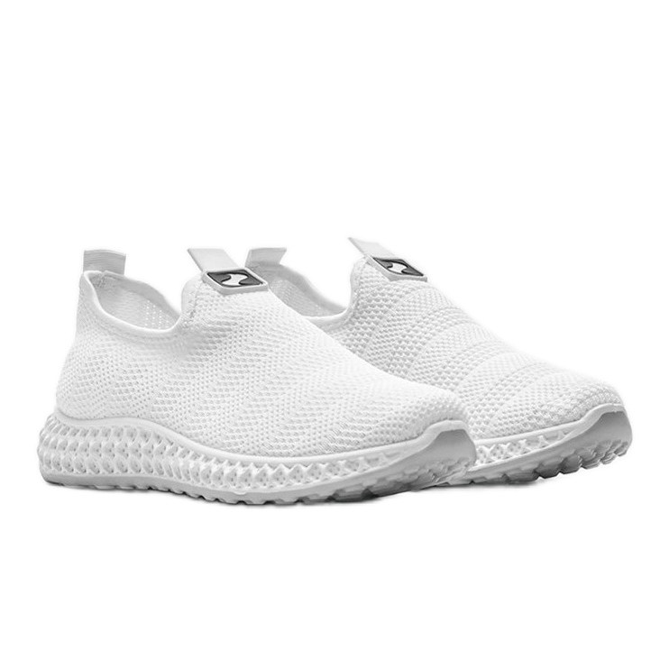 Katy calçado desportivo branco de deslizamento 2