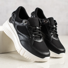 Weide Tênis Pretos Com Brilho 2