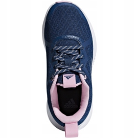 Adidas Fortarun X D96948 Sapatos azuis da Marinha azul 2