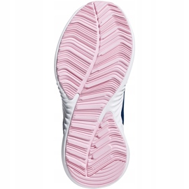 Adidas Fortarun X D96948 Sapatos azuis da Marinha azul 3