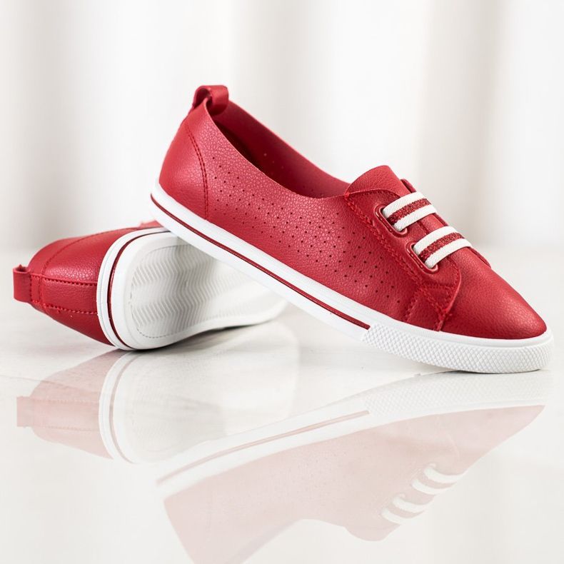 SHELOVET Sapatilhas esportivas vermelho 1
