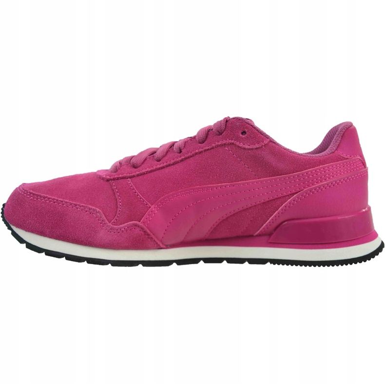 Tênis de corrida feminino Puma St Runner V2 Sd rosa 365279 06 dourado 2