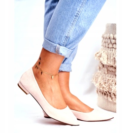 Evento Bailarinas femininas em Spitz Suede Beige Westley bege 3