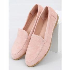 Mocassins com botões rosa 4322 Pink 1