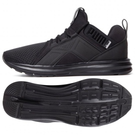 Tênis de corrida Puma Enzo Edge Mesh M 193710-02 preto 2