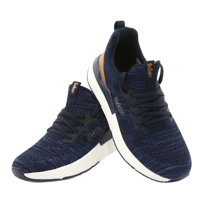 Lee Cooper Sapatos esportivos masculinos LCW-21-29-0175M azul marinho 3