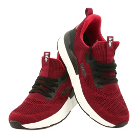 Calçados esportivos masculinos Lee Cooper LCW-21-29-0173M Vermelho preto 3
