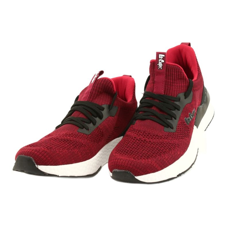 Calçados esportivos masculinos Lee Cooper LCW-21-29-0173M Vermelho preto 1