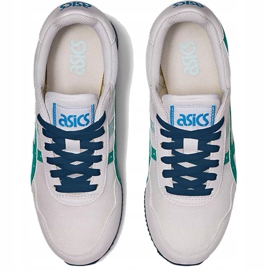 Asics Tiger Runner Gs Jr 1204A015-100 branco preto 1 Asics Tiger Runner Gs Jr 1204A015-100 branco preto 1