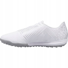 Chuteira Nike Phantom Venom Academy Tf AO0571 100 branco 1