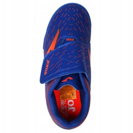 Chuteiras Joma Xpander 2104 Tf Jr XPJS2104TFV preto, azul, laranja azul 1