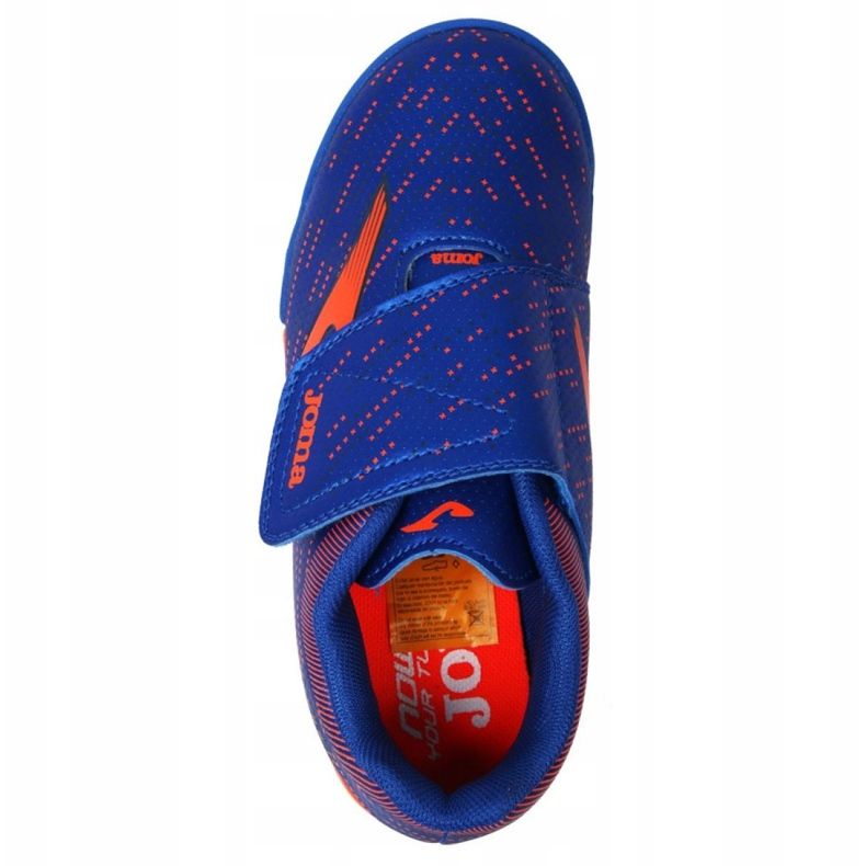 Chuteiras Joma Xpander 2104 Tf Jr XPJS2104TFV preto, azul, laranja azul 1