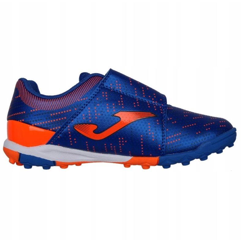 Chuteiras Joma Xpander 2104 Tf Jr XPJS2104TFV preto, azul, laranja azul 2