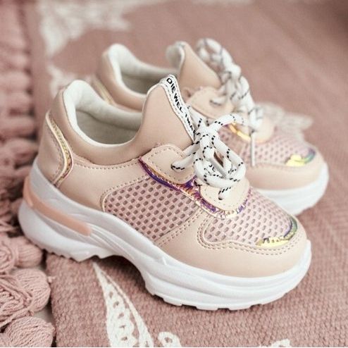 FRROCK Sapatos esportivos infantis rosa Matylda 1