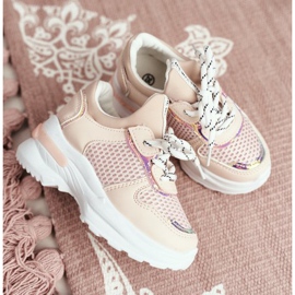 FRROCK Sapatos esportivos infantis rosa Matylda 2