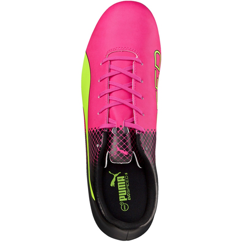 Chuteiras Puma evoSPEED 5.5 Tricks Fg M 10359601 rosa 2