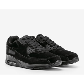 Tênis esportivos masculinos negros Trever preto 1