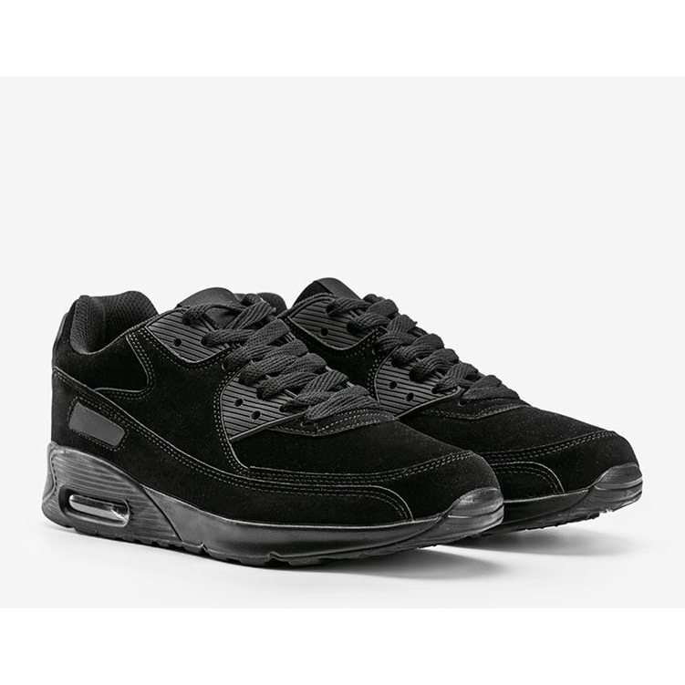 Tênis esportivos masculinos negros Trever preto 1