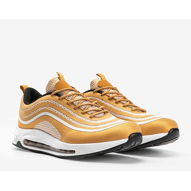 Tênis esportivos masculinos Keyon Golden dourado 1