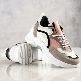 SHELOVET Tênis coloridos elegantes multicolorido 1