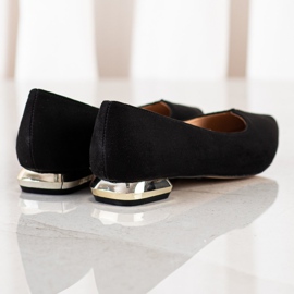 Filippo Bombas Com Salto Decorativo preto 1