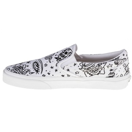 Sapatos Vans Classic Slip-On U VN0A4BV31IU branco preto 1