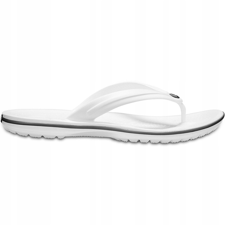 Chinelos Crocs Crocband Flip branco 11033 100 2