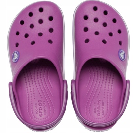 Crocs para crianças Crocband Clog K roxo 204537 54R tolet 1 Crocs para crianças Crocband Clog K roxo 204537 54R tolet 1