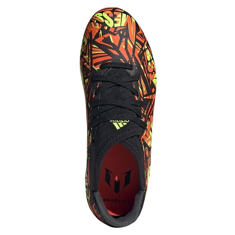 Chuteiras Adidas Nemeziz Messi.3 Fg Jr FW7315 multicolorido multicolorido 2
