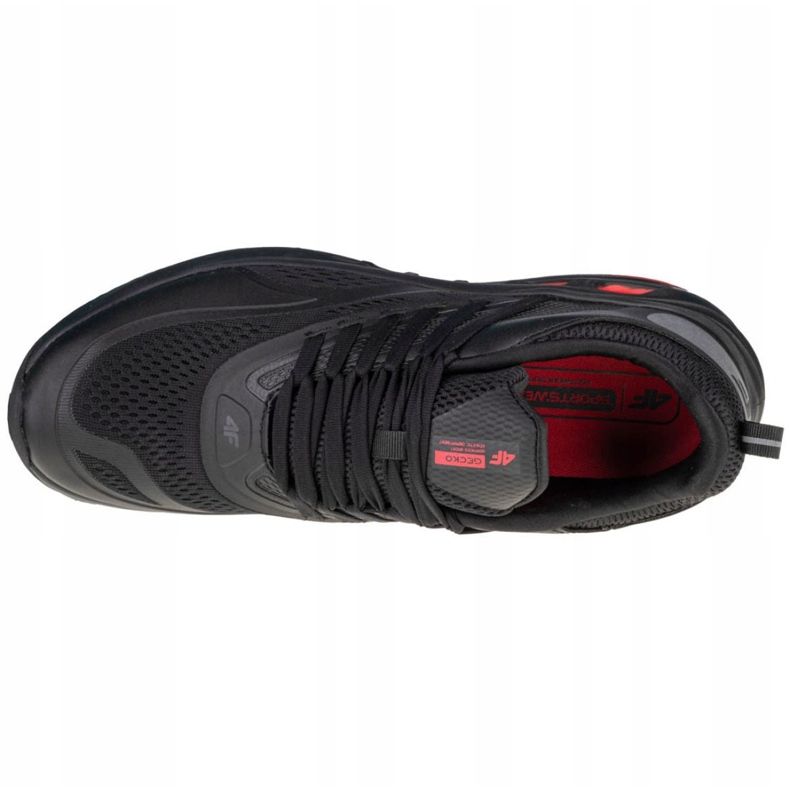 Sapatos masculinos 4F Gecko M D4L21-OBMS102 20S preto 2 Sapatos masculinos 4F Gecko M D4L21-OBMS102 20S preto 2