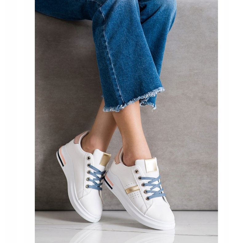 SHELOVET Tênis esportivos branco 1