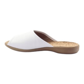 Chinelos sapatos femininos Befado 254d058 chinelos branco 2