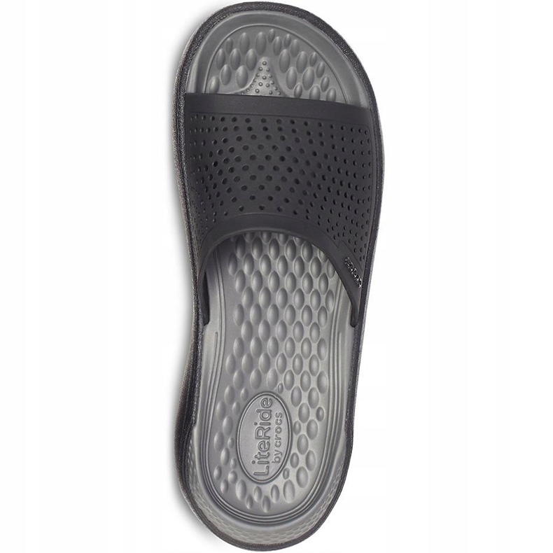 Crocs Literide Slide preto-cinza 205 183 0DD 1