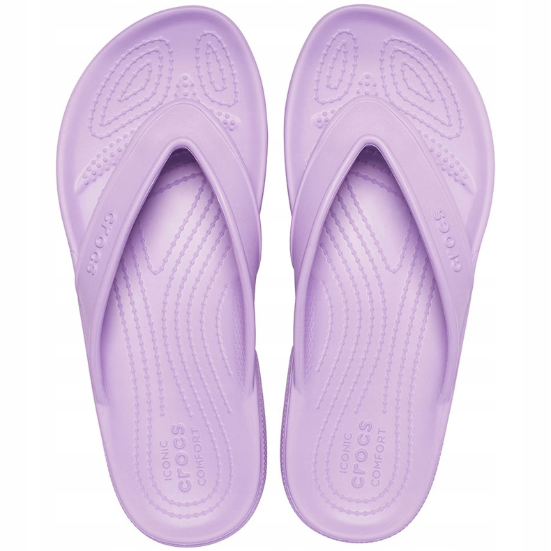 Pantufas Classic Ii Flip Crocs femininas roxas 206119 5PR roxo 1