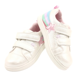 Evento Sapatos esportivos para meninas com uma estrela 21dz23-3904 branco 7
