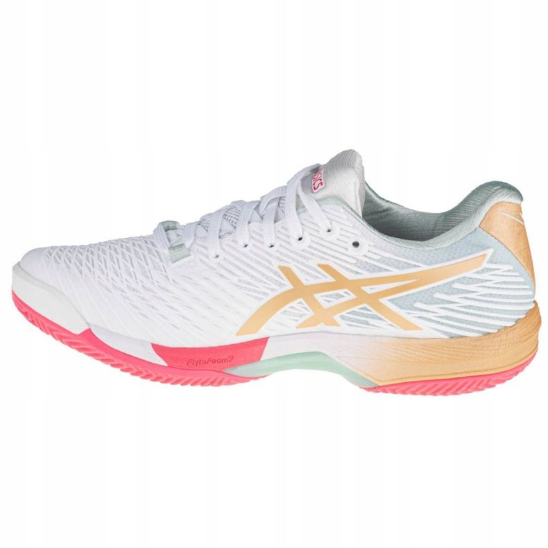 Sapatos Asics Solution Speed ​​Ff 2 Clay LE W 1042A140-100 branco 1