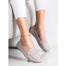 SHELOVET Mocassins Cinzentos Confortáveis cinza 1