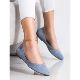 Bailarinas clássicas de Sergio Leone BL622 azul 1 Bailarinas clássicas de Sergio Leone BL622 azul 1