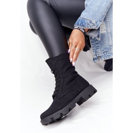 Botas femininas Workers Black Haley 99-117 BLK preto 2