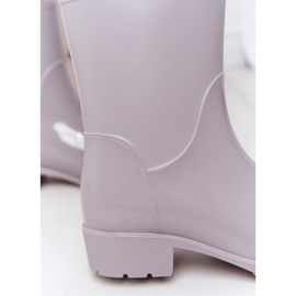 PS1 Shiny Galoches Grey Jodhpur boots Dia chuvoso cinza 1
