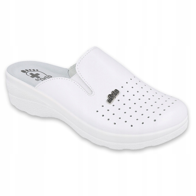 Sapatos femininos Befado 157D006 branco 1