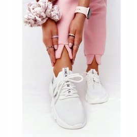 Meias esportivas femininas GOE HH2N4016 brancas branco preto 1