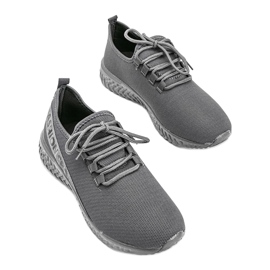 Sapatos esportivos masculinos cinza Kyler 1