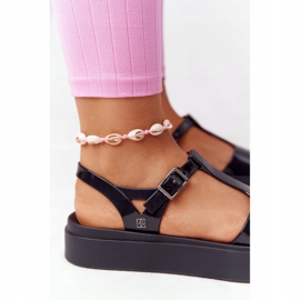 Sandálias de borracha ecológicas perfumadas ZAXY HH285116 pretas preto 1