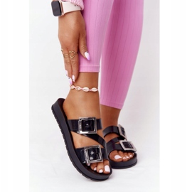 Chinelos perfumados de borracha ecológica ZAXY HH285109 preto 2