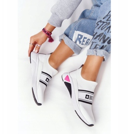 Tênis esportivos Slip-On Memory Foam Big Star HH274538 Branco 1